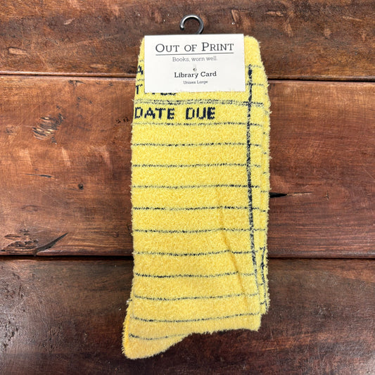 Library Card Yellow Socks - Penguin Random House