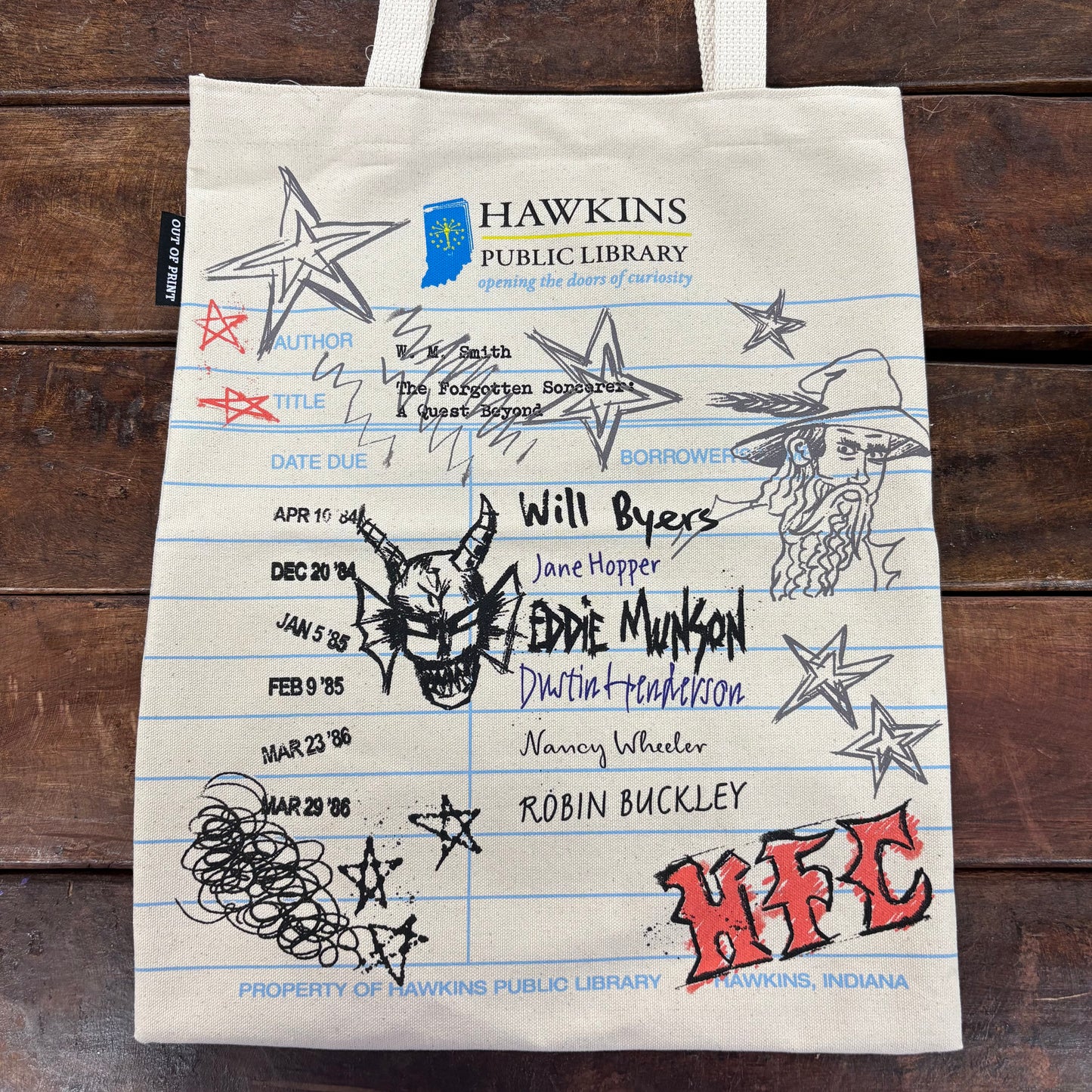 Stranger Things Library Tote - Penguin Random House