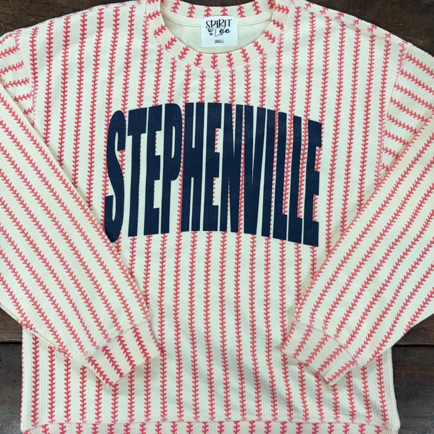 Baseball Laces Sweatshirt - STAT