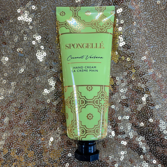 "Coconut Verbena" Hand Cream -Spongelle