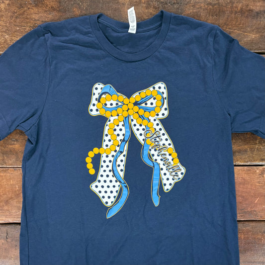 Polka Dot Bow Tee - STAT