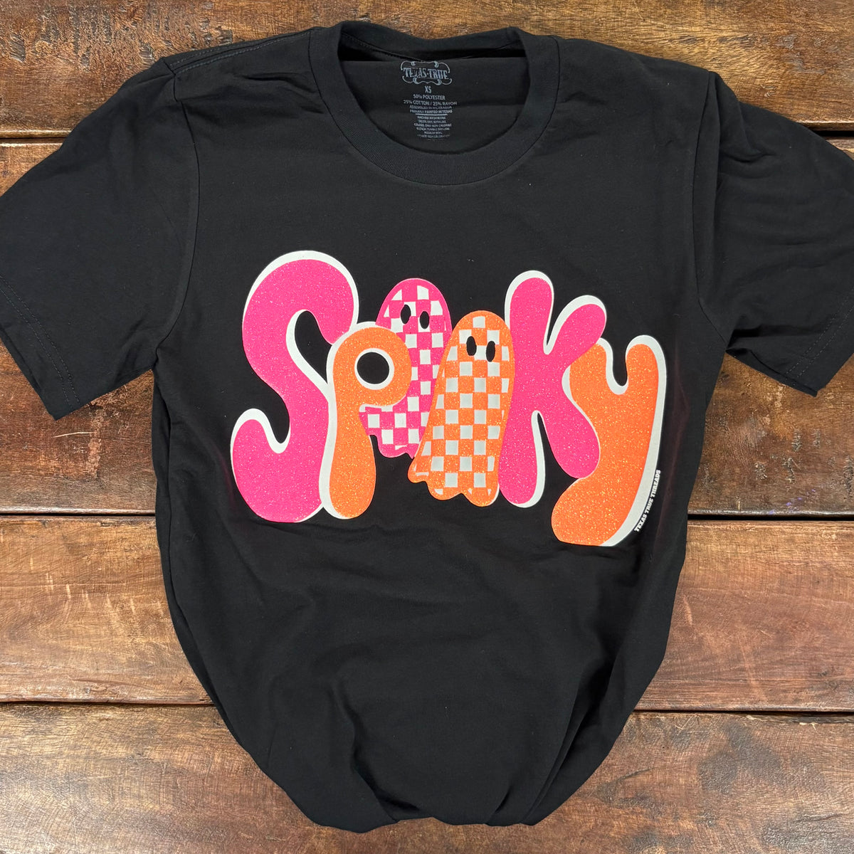 Spooky Glitter Tee - Texas True Threads