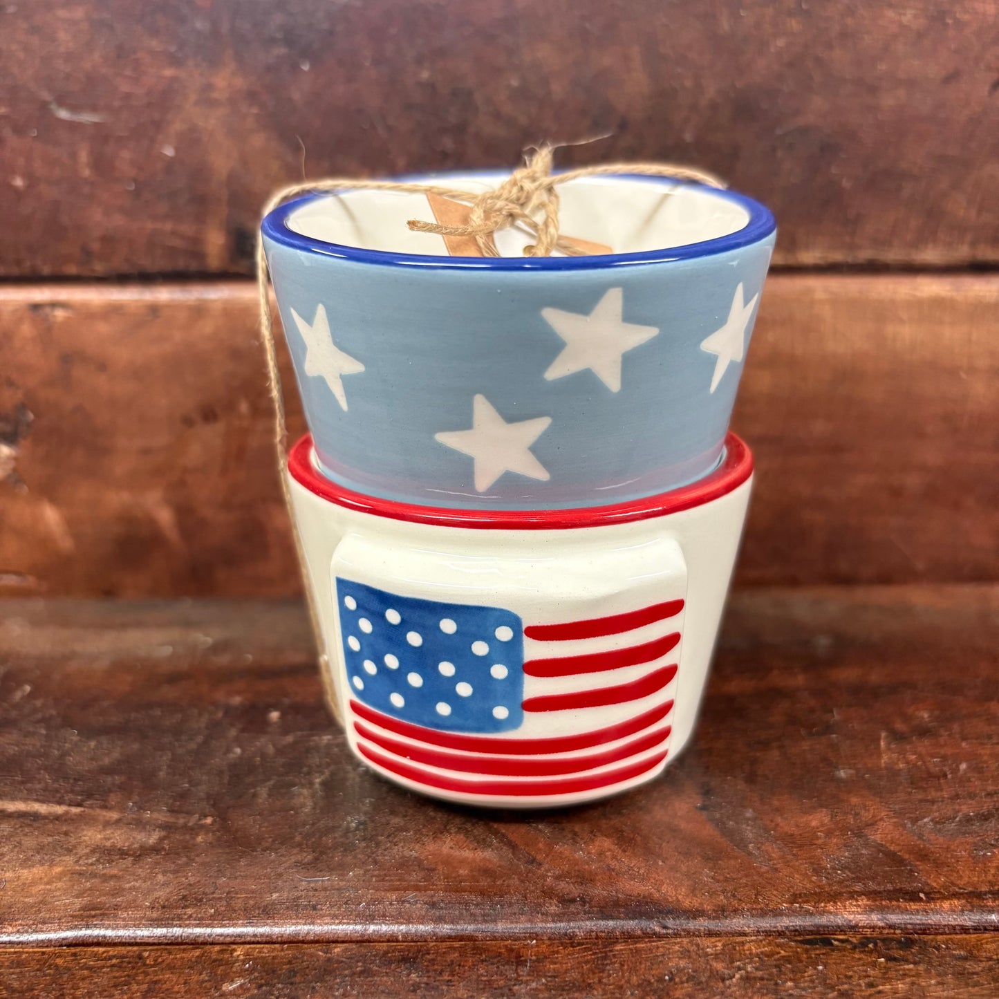 Flag Americana Ramekin - Mud Pie