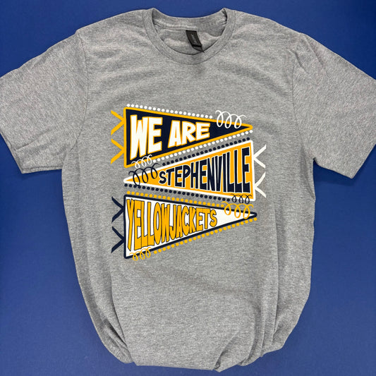 Stephenville Pennants Tee - S474