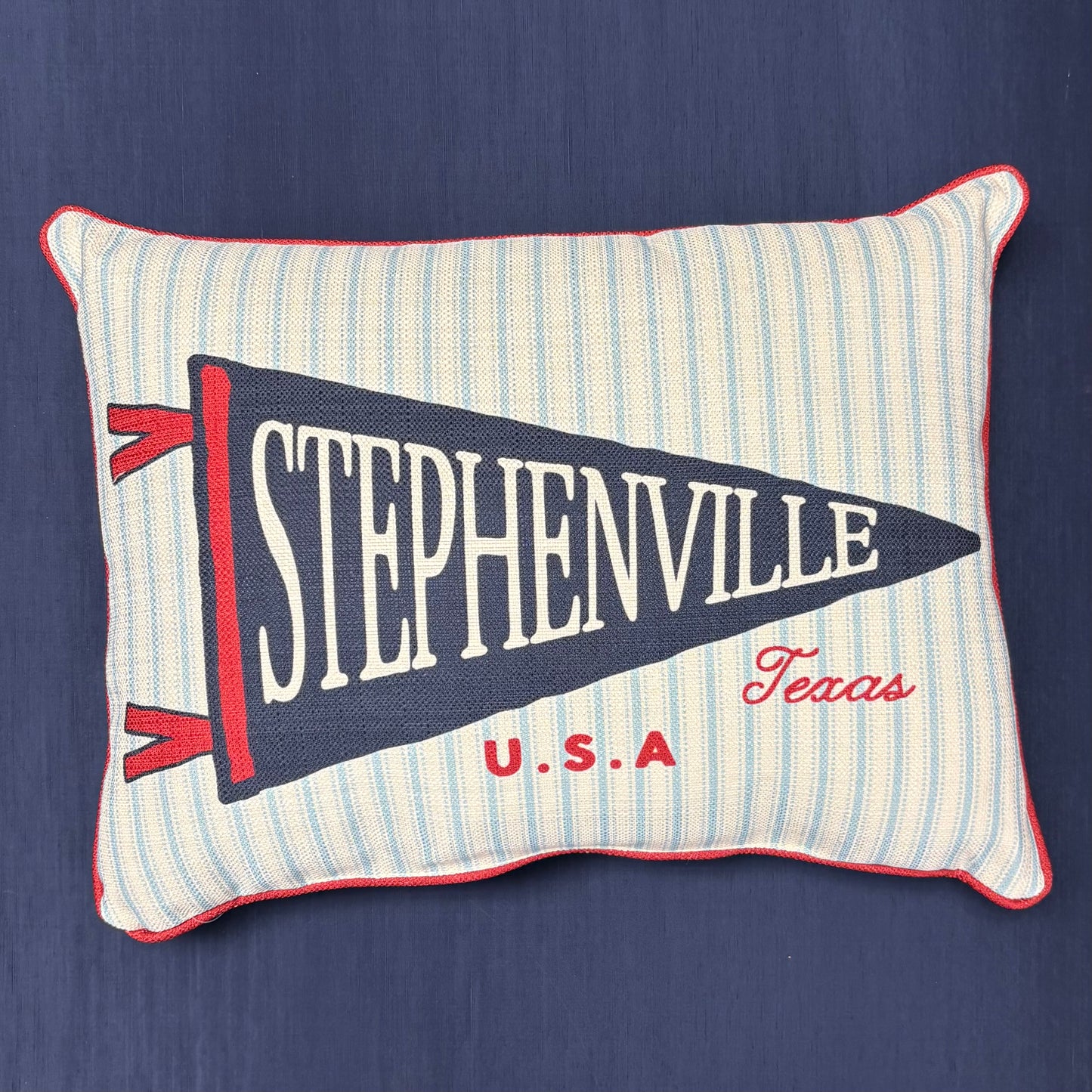 Americana Stephenville Pennant Pillow - Little Birdie