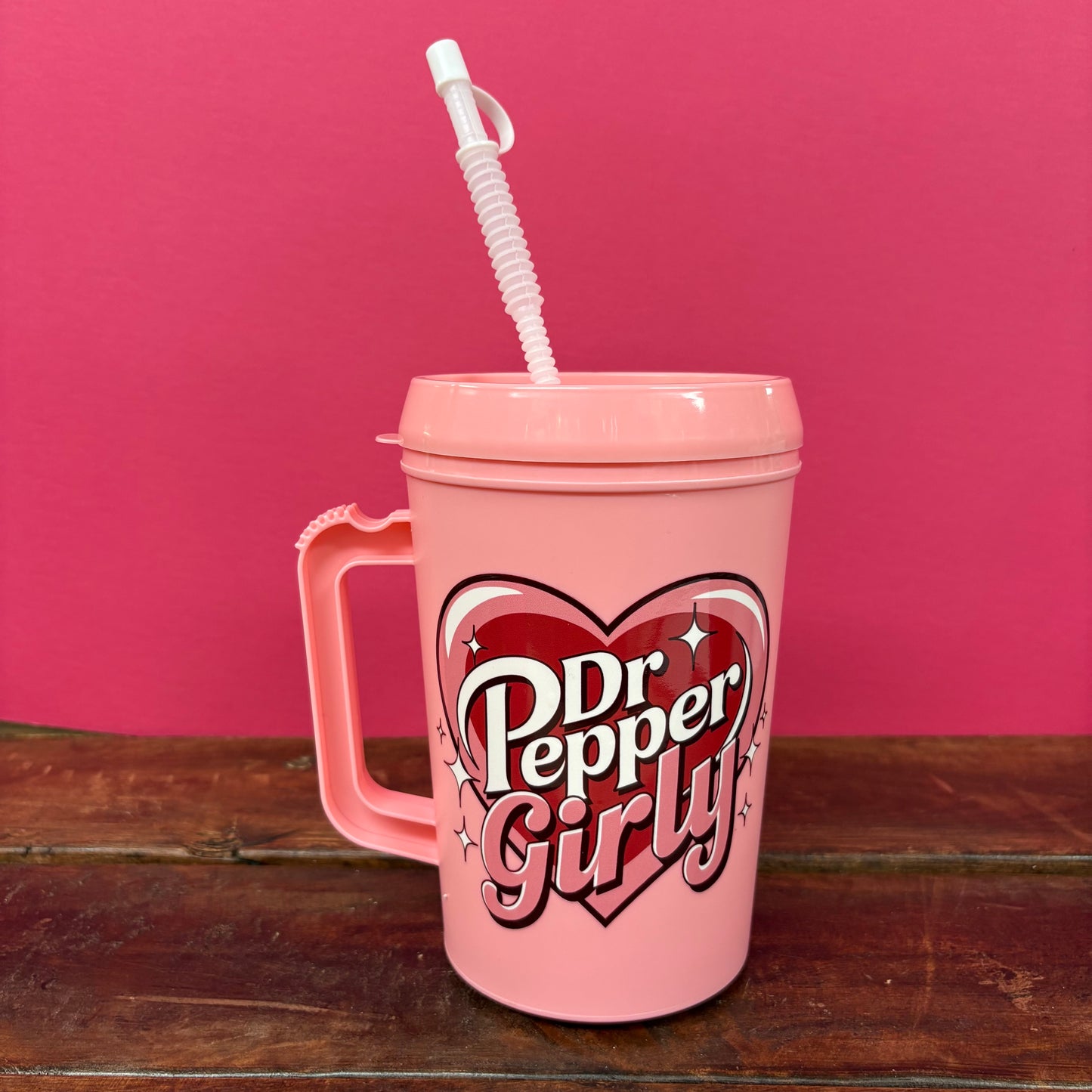 Dr Pepper Girly Trucker Mug - Scratch Door