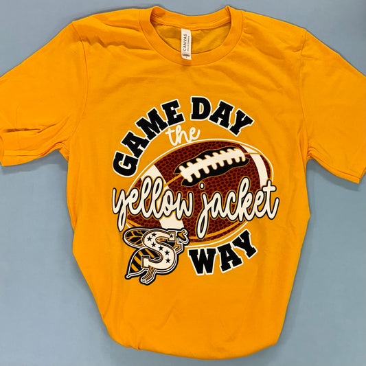 Yellow Game Day Tee - FT216