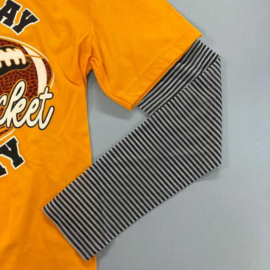 Navy Stripe Mesh Undershirt - STAT