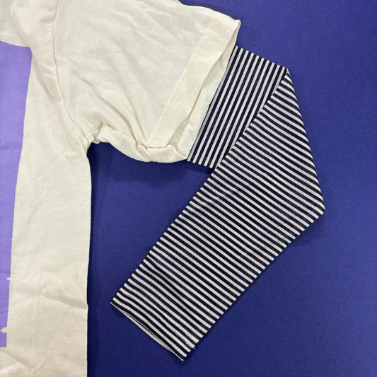 Purple Stripe Mesh Undershirt - STAT