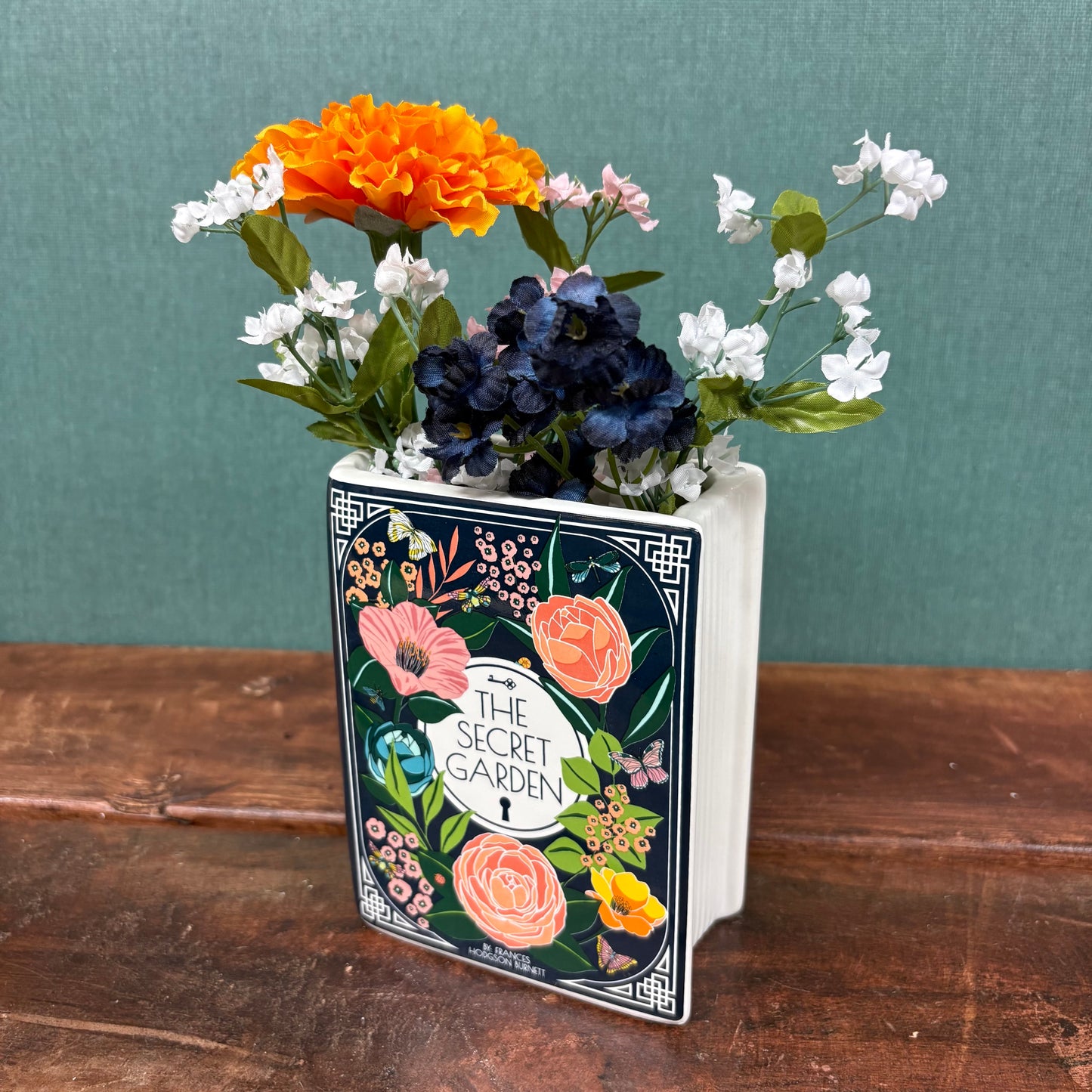 The Secret Garden Book Vase - Steel Mill and Co.