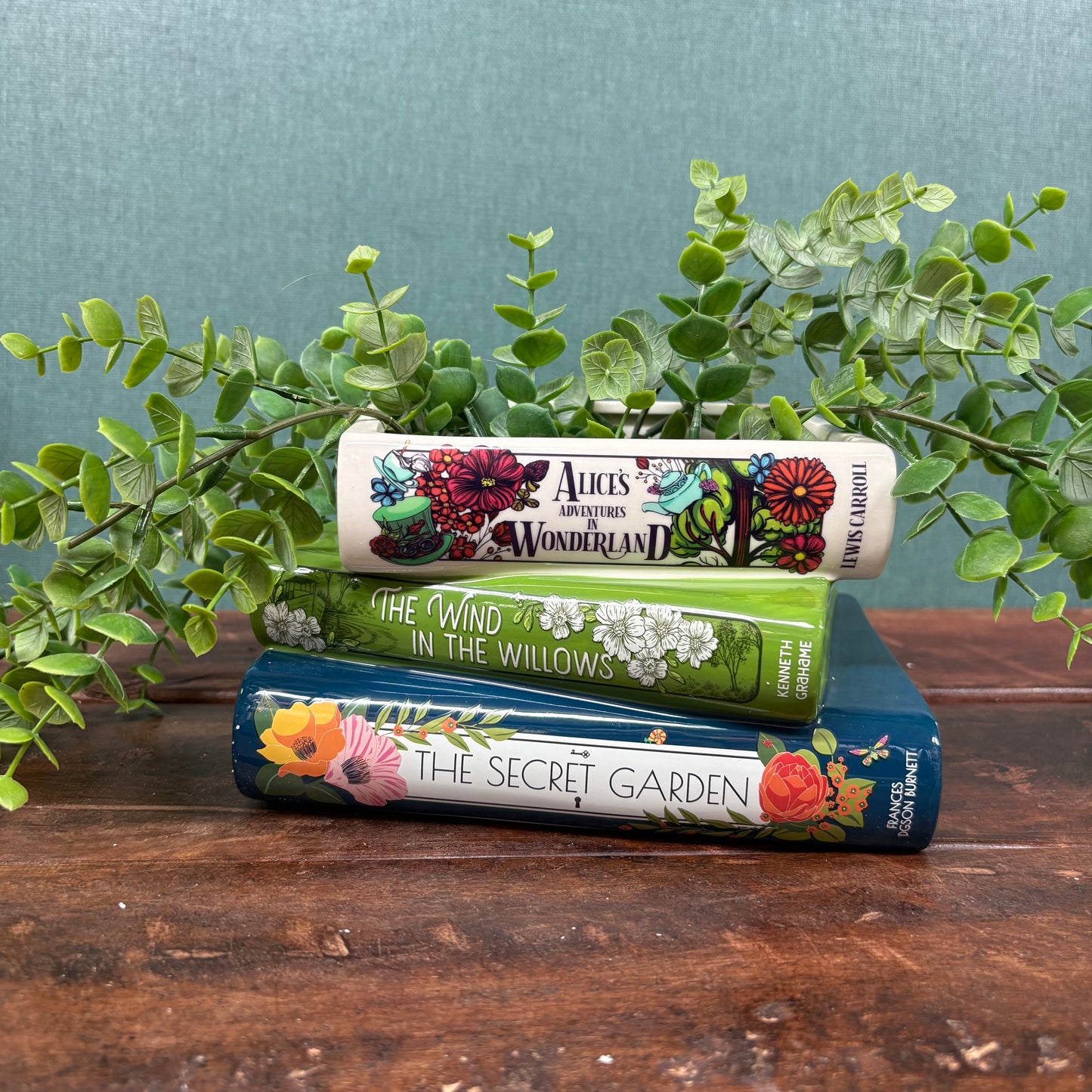 Stacked Books Planter - Steel Mill and Co.