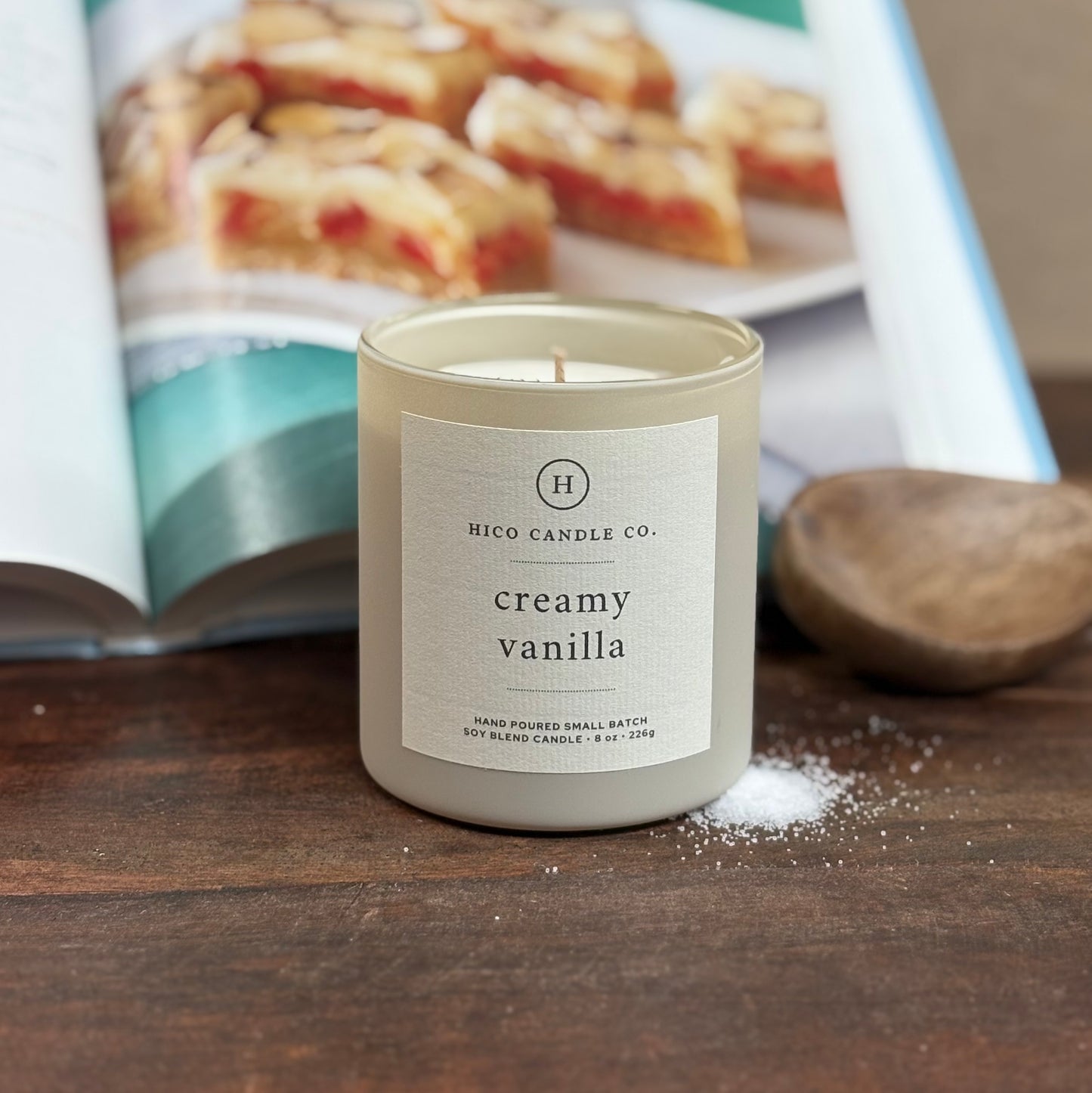 Creamy Vanilla Candle - Hico Candle Co.