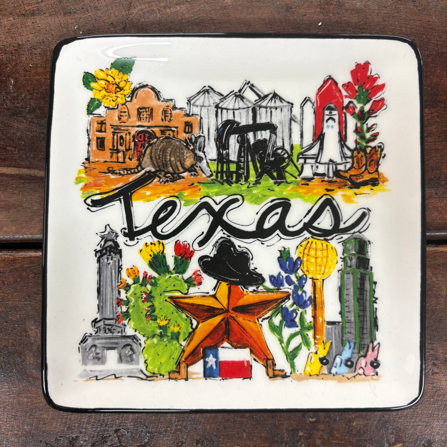 State Of Texas Icon Trinket Tray - Glory Haus