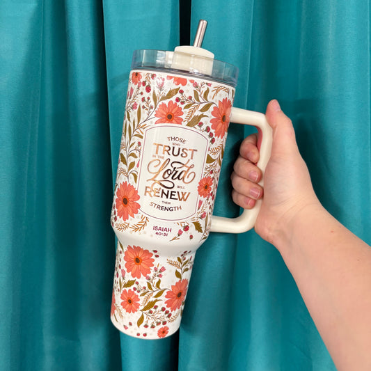 Those Who Trust Isa. 40:31 Tumbler - CAG
