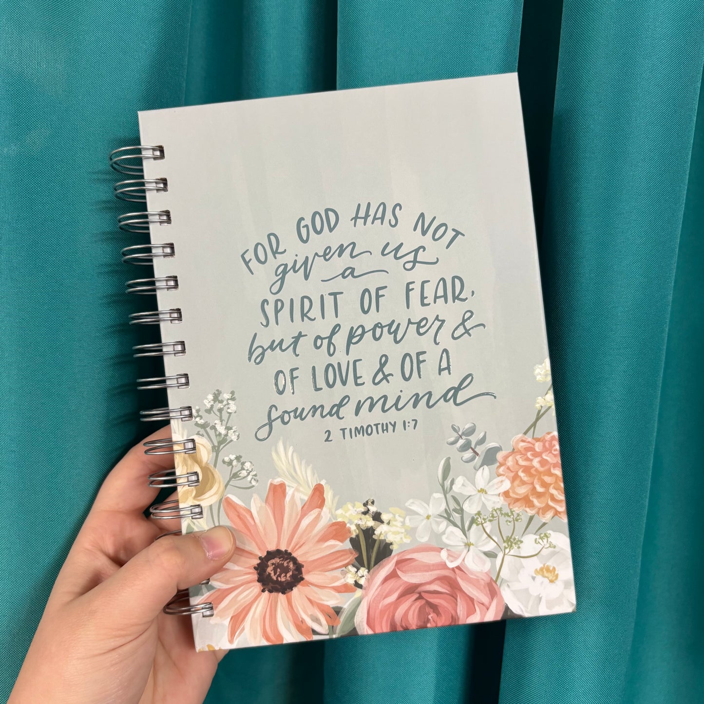 For God Has Not Given Us A Spirit Of Fear Spiral Notebook - CAG