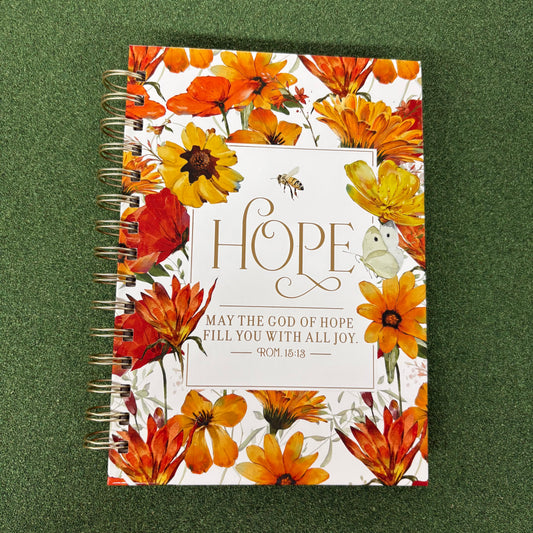 God Of Hope Spiral Notebook - CAG