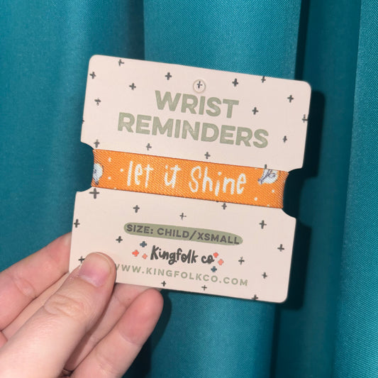 Let It Shine Stretchy Kids Bracelet - Kingfolk Co.