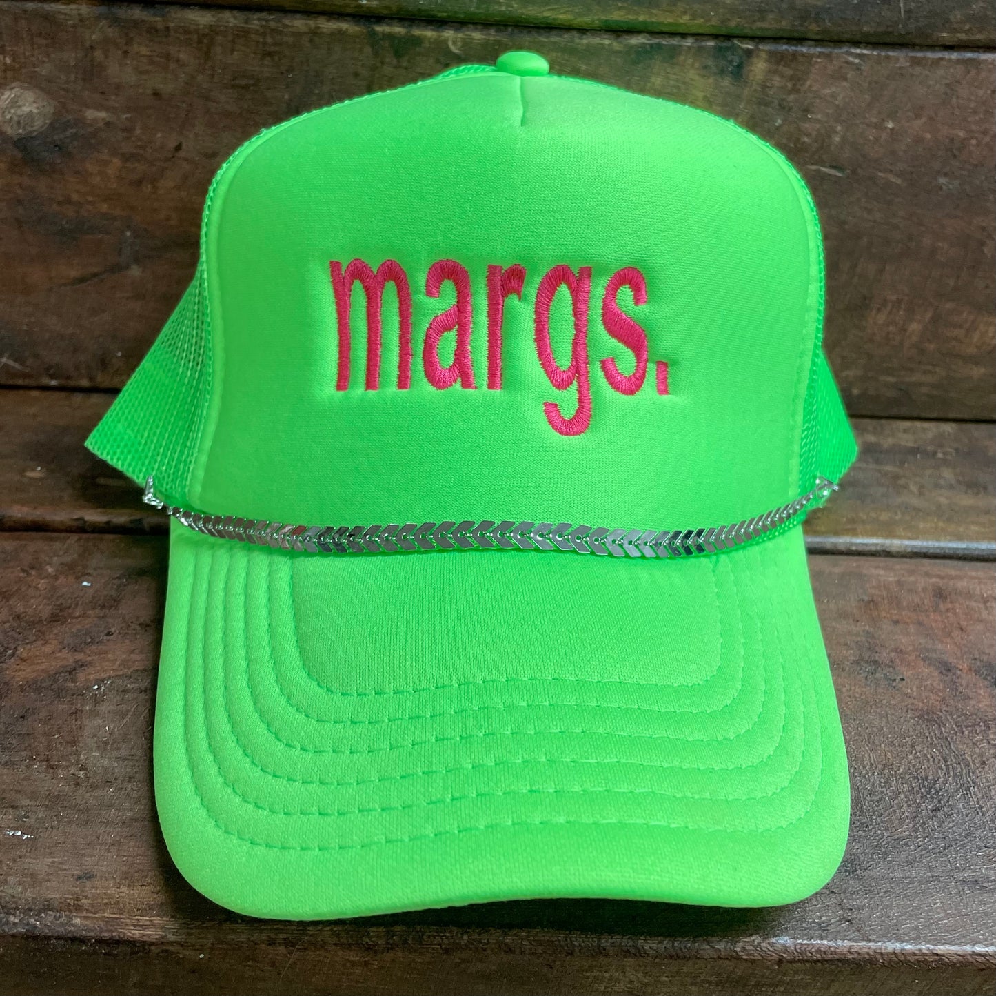Stainless Steel Arrow Trucker Hat Chain
