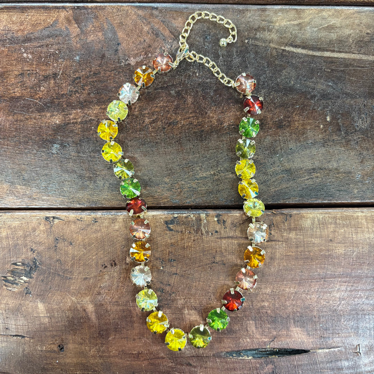 Harper Multi Stone Necklace - Caroline Hill
