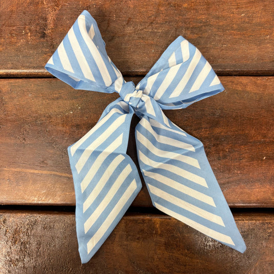 Light Blue Striped Twilly - Accity