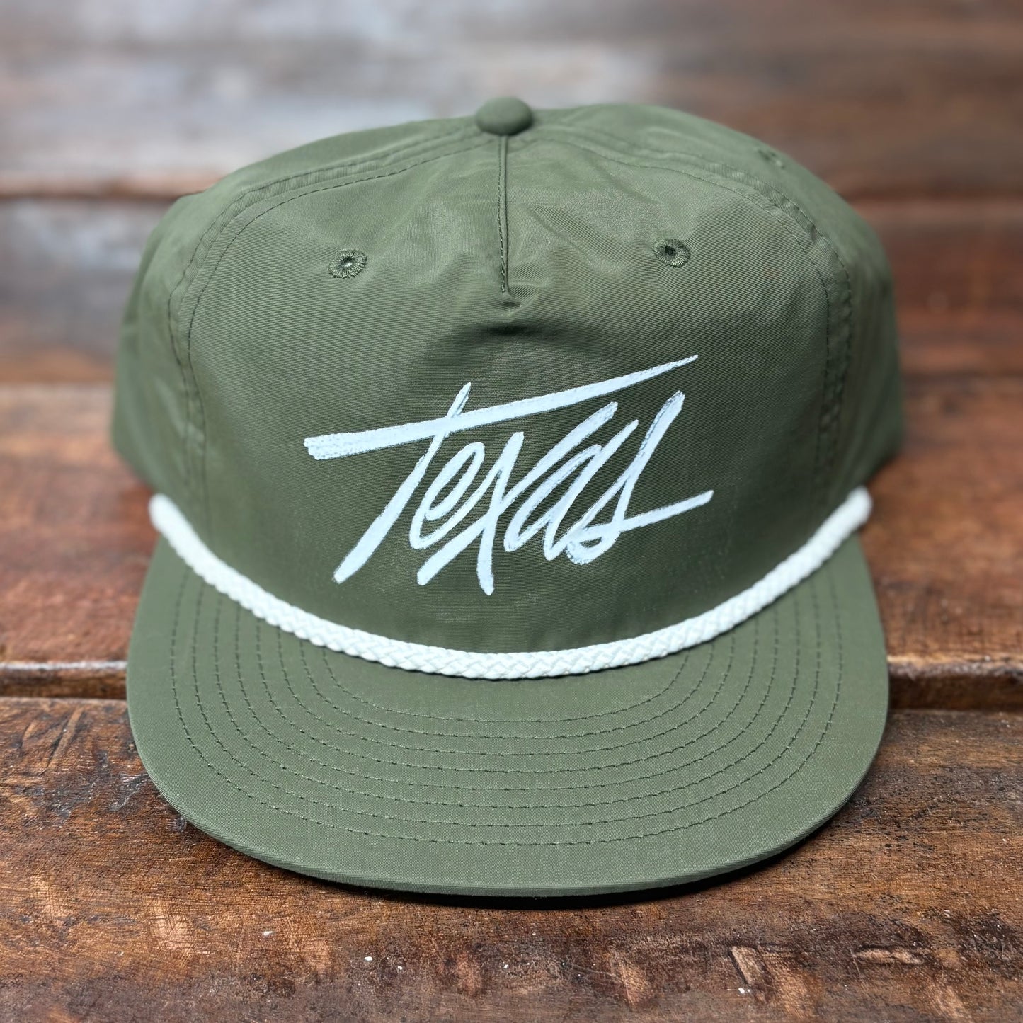 Olive Rope Texas Hat - Norman Roscoe