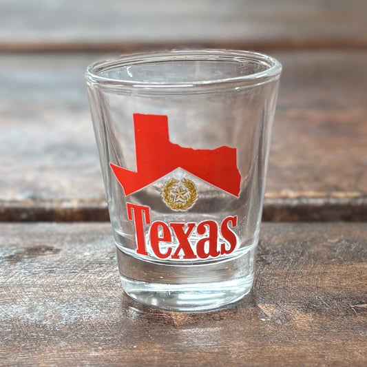 Texas Cowboy Icon Shot Glass - Norman Roscoe