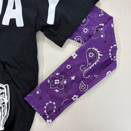 Bandana Babe Purple Mesh Undershirt - Sterling Kreek