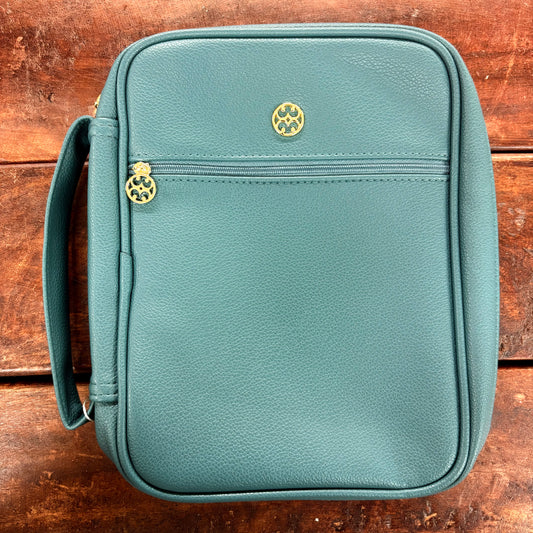 Peacock Bible Cover - Mary Square