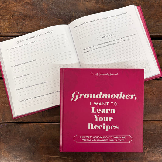 Grandmother, I Want To Learn Your Recipes