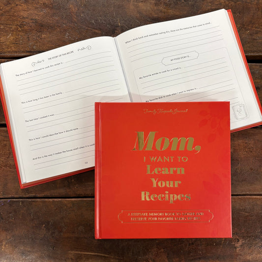 Mom, I Want To Learn Your Recipes