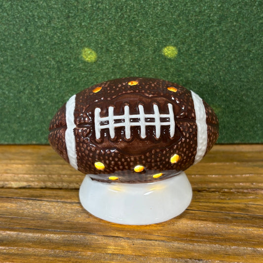 LED Football Sitter - Mud Pie