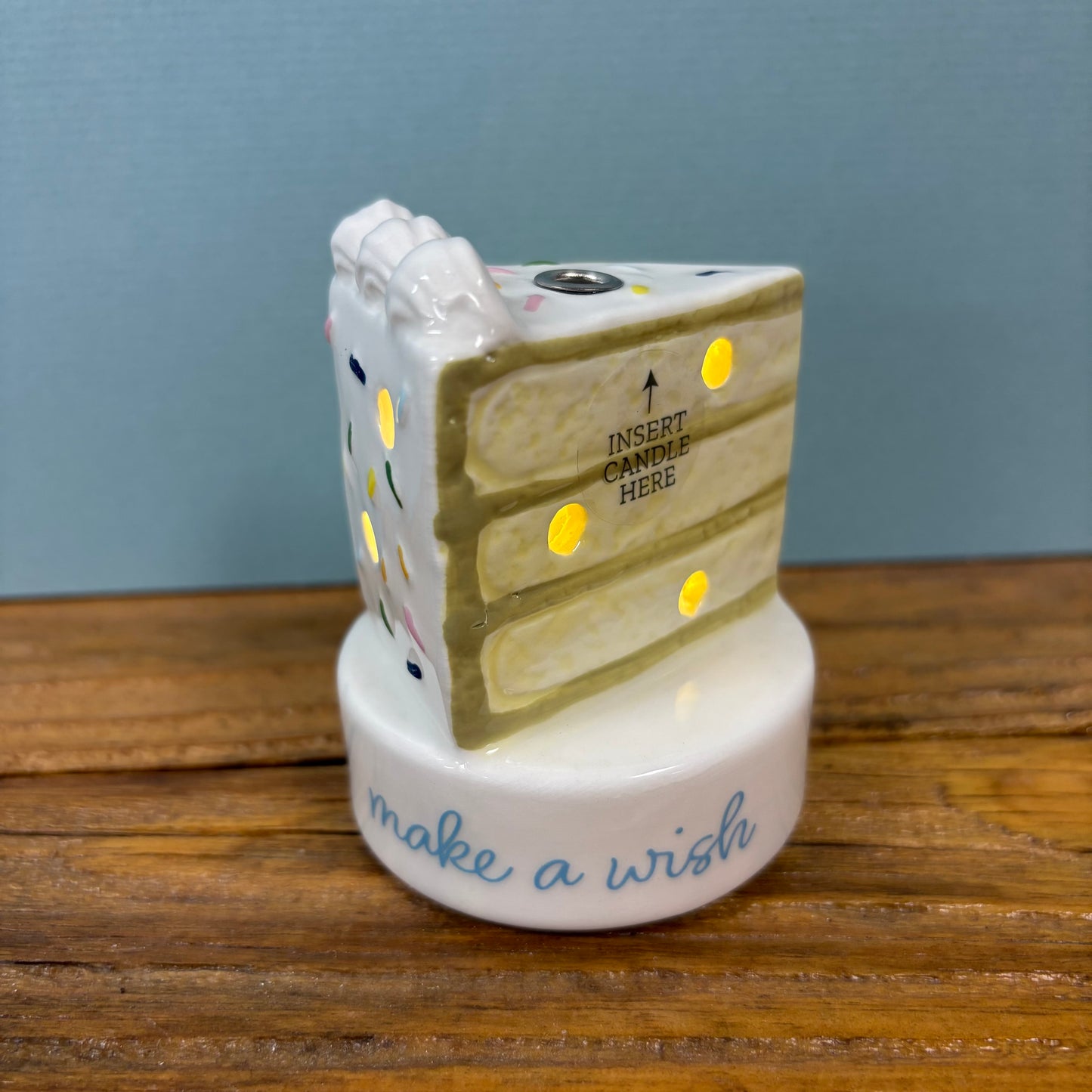 Cake Candle Holder LED Sitter - Mud Pie
