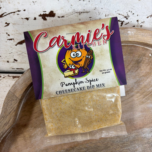 Pumpkin Spice Cheesecake Dip Mix - Carmie's Kitchen