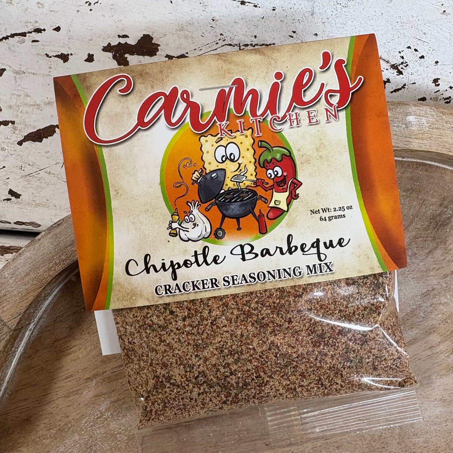 Chipotle Barbecue Cracker Seasoning - Carmie's Kitchen