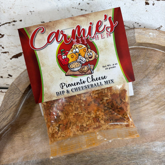 Pimento Cheese Dip and Cheeseball Mix - Carmie's Kitchen