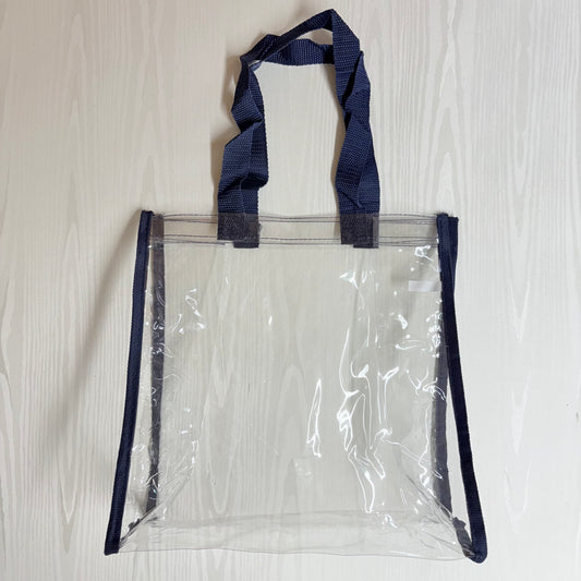 Navy Clear Stadium Tote - Desden