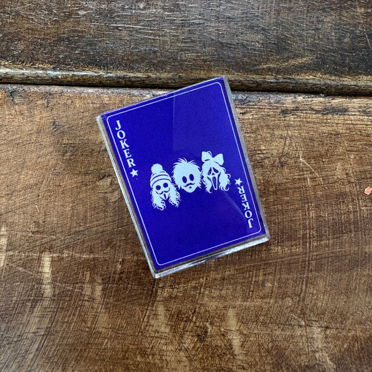 Joker Purple Poo Pin - H&A Art