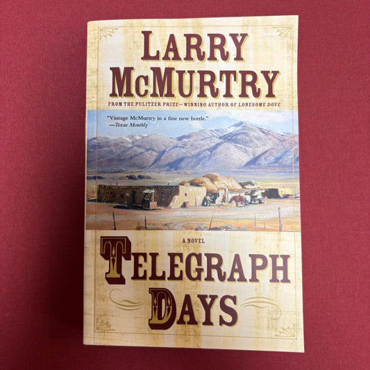 Telegraph Days - Larry McMurtry - AZB