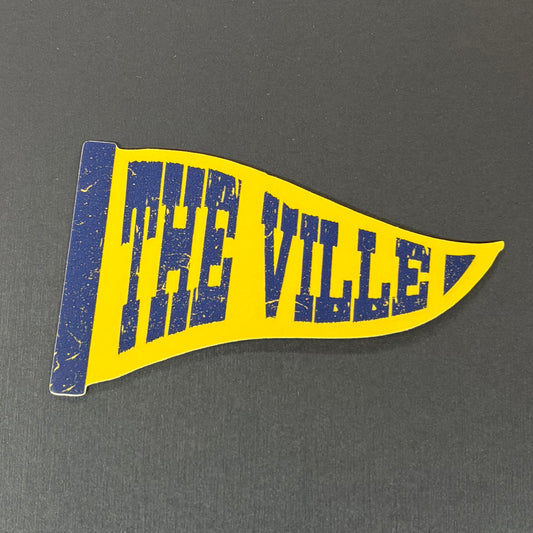 The Ville Wavy Pennant Sticker