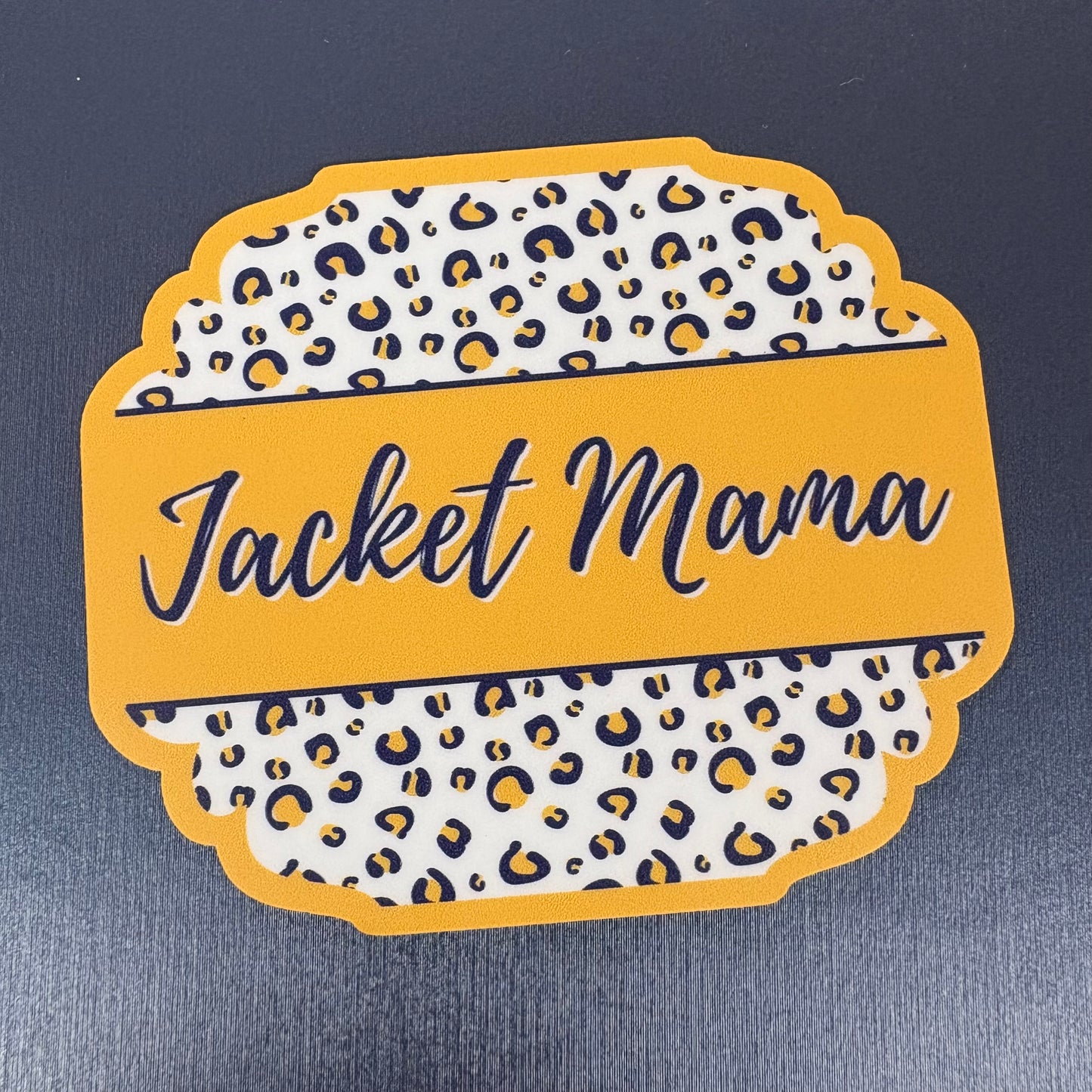 Jacket Mama Leopard Sticker