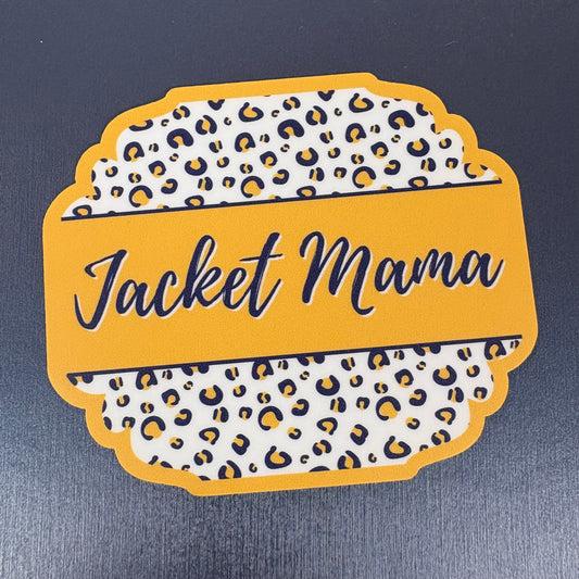 Jacket Mama Leopard Sticker