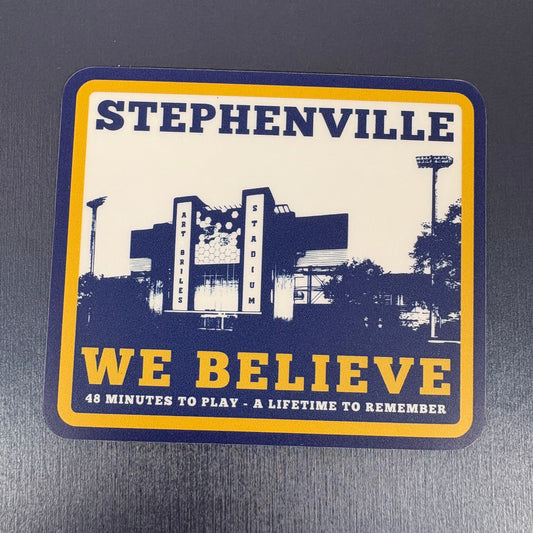 We Believe Stadium Sticker