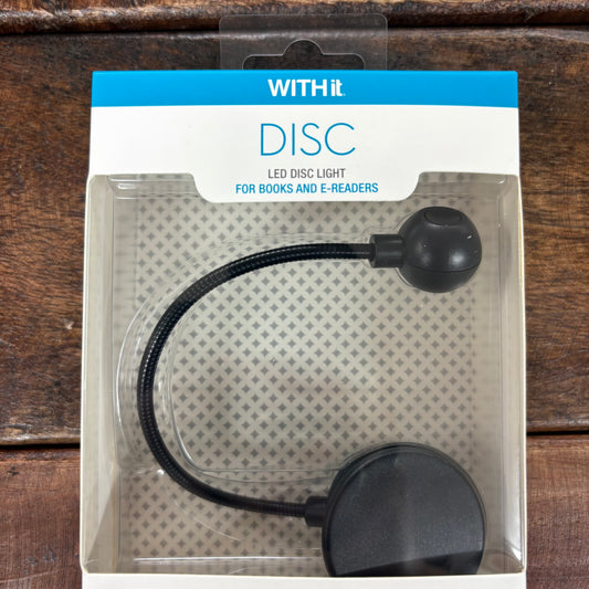 Black Disc Book Light - WITHit