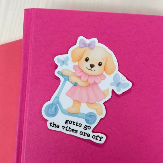 Gotta Go Sticker - Mugsby