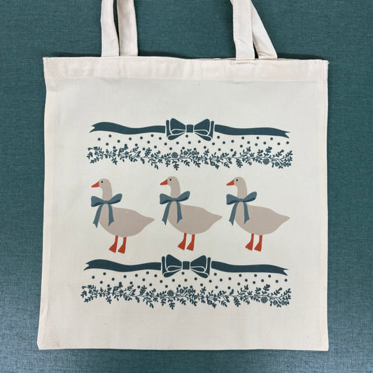 Coquette Goose Tote Bag - Mugsby