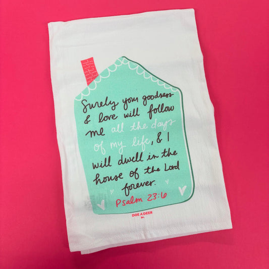 House Of The Lord Towel - Doe A Deer