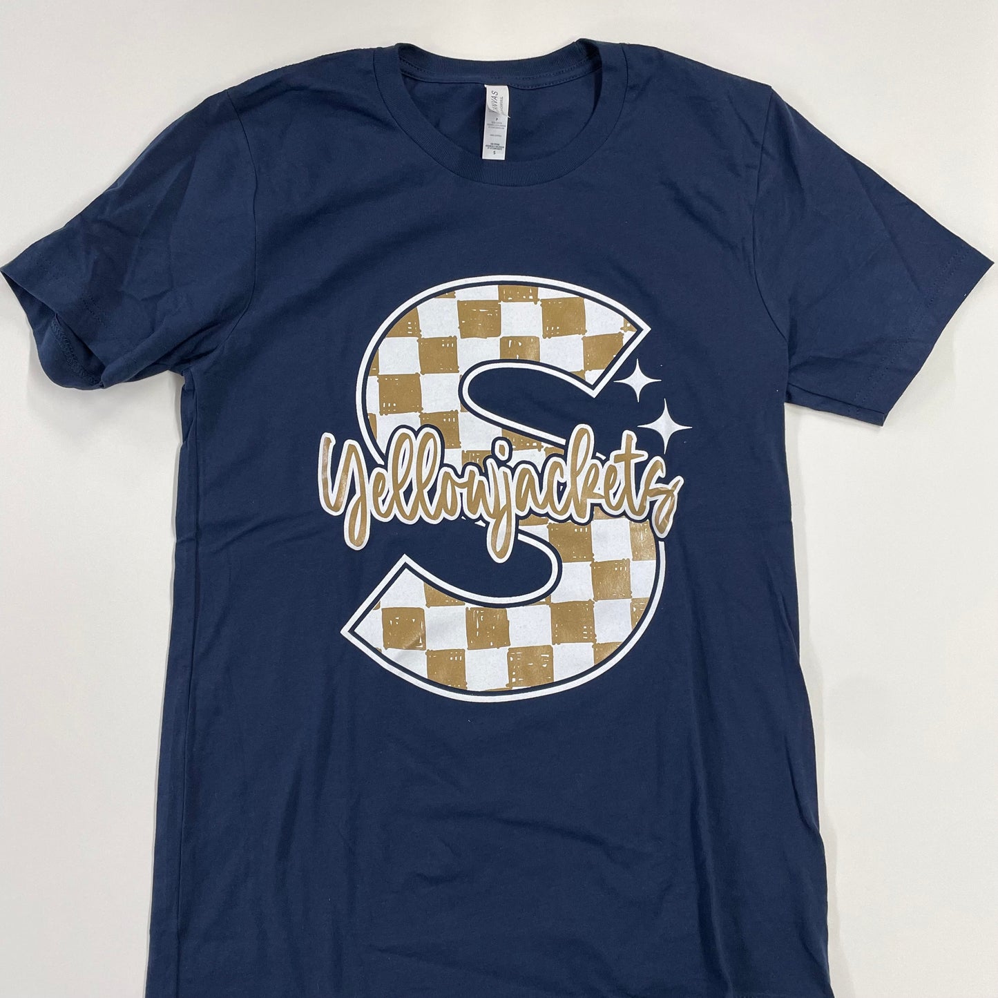 'S' Yellowjackets T-shirt- Spirit to a Tee