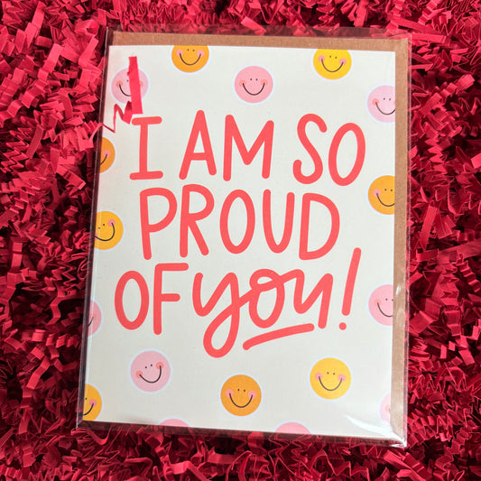 So Proud Smiley Card - Pippi Post
