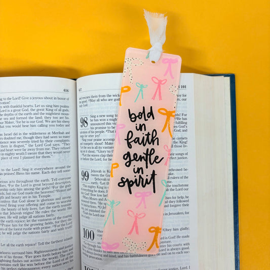 Beautiful Bows Acrylic Bookmark - Kingfolk Co.