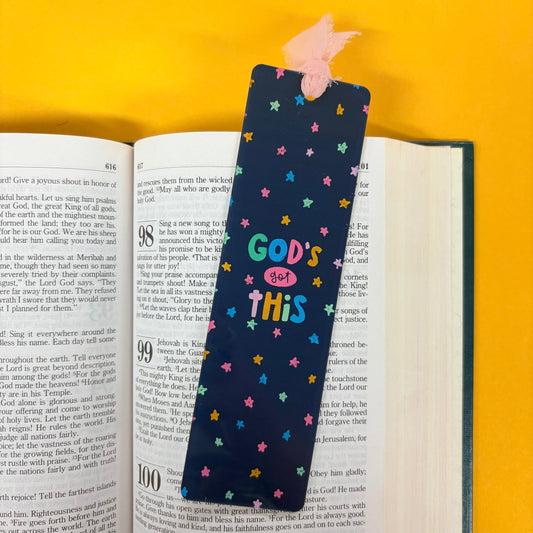 God's Got This Acrylic Bookmark - Kingfolk Co.